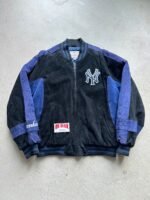 Vintage MLB New York Yankees Suede Jacket - L