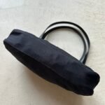 Vintage Fendi Mama Style Double Strap Black Nylon Shoulder Bag - Image 5