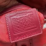 Vintage Y2K Coach Red Mini Leather Square Soho Shoulder Bag - Image 8