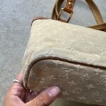Vintage Louis Vuitton Luncille PM Monogram Mini Lin Shoulder Bag - Image 10