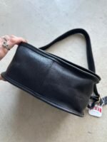 Vintage Coach Black Classic Shoulder Bag - Image 5