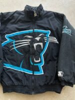 Vintage NFL Carolina Panthers Starter Puffer - M - Image 4