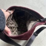 Vintage Coach Red Suede Shoulder Bag - Image 6