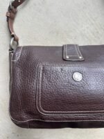 Vintage Y2K Coach Brown Square Soho Style Leather Shoulder Bag - Image 5