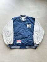 Vintage New York Yankees Reversible Mirage Jacket - Image 2