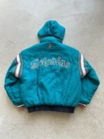 Vintage NFL Miami Dolphins Reversible Puffer Jacket - L - Image 4