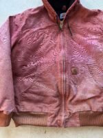 Vintage Carhartt Pink Hooded Jacket - L - Image 2
