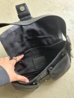 Vintage Y2K Coach Black Square Soho Leather Shoulder Bag - Image 5