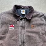 Vintage Carhartt Brown Detroit Style Jacket - XL - Image 3