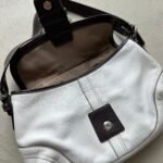 Vintage Y2K Coach White Leather Soho Shoulder Bag - Image 6
