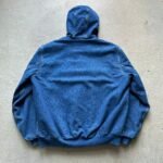Vintage Carhartt Denim Hooded Jacket - XL - Image 7