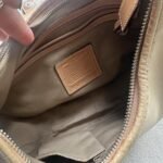 Vintage Y2K Coach Tan Leather Big Shoulder Bag - Image 8