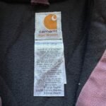 Vintage Carhartt Purple Cargo Vest Hooded Jacket - Image 4