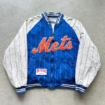 Vintage New York Mets Reversible Mirage Jacket - XL