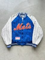 Vintage New York Mets Reversible Mirage Jacket - XL