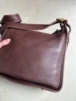 Vintage Coach Ergo Style Black Leather Shoulder Bag 9966 - Image 12