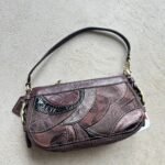 Vintage Y2K Coach Demi Brown Patchwork Handbag
