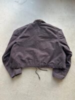 Vintage Carhartt Cropped Purple Jacket - Image 4