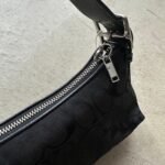 Vintage Y2K Coach Black Baguette Shoulder Bag - Image 8