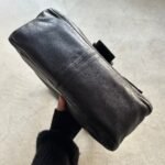 Vintage Fendi Baguette Style Black Leather Shoulder Bag - Image 10