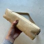 Vintage Y2K Coach Tan Leather Baguette Shoulder Bag - Image 3