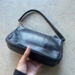 Vintage Y2K Coach Demi Black Leather Shoulder Bag - Image 4