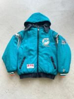 Vintage NFL Miami Dolphins Reversible Puffer Jacket - L - Image 2