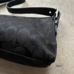 Vintage Y2K Coach Black Baguette Shoulder Bag - Image 7