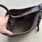 Vintage Y2K Coach Brown Leather Shoulder Bag - Image 6