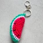 Knitted Big Watermelon Charm