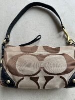 Vintage Y2K Coach Brown Shoulder Bag - Image 2