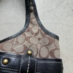 Vintage Y2K Coach Brown Shoulder Bag - Image 5
