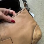 Vintage Y2K Coach Tan Leather Soho Shoulder Bag - Image 8