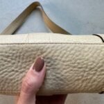 Vintage Y2K Coach Tan Leather Baguette Shoulder Bag - Image 4