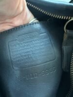 Vintage Coach Ergo Style Black Leather Shoulder Bag 9966 - Image 11