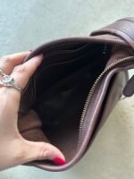 Vintage Coach Ergo Style Black Leather Shoulder Bag 9966 - Image 10