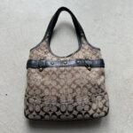 Vintage Y2K Coach Brown Shoulder Bag - Image 4