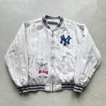 Vintage New York Yankees Reversible Mirage Jacket - L