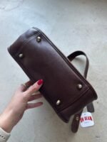 Vintage Coach Ergo Style Black Leather Shoulder Bag 9966 - Image 6