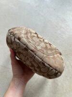 Vintage Y2K Coach Tan Croissant Shoulder Bag - Image 3