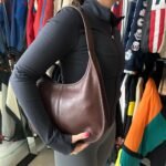 Vintage Coach Ergo Brown Shoulder Bag 9025 - Image 8