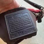 Vintage Coach Demi Red Wool Shoulder Bag - Image 7