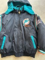 Vintage NFL Miami Dolphins Reversible Puffer Jacket - L - Image 6