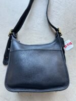 Vintage Coach Ergo Style Black Leather Shoulder Bag 9966 - Image 3