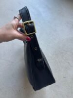 Vintage Coach Ergo Style Black Leather Shoulder Bag 9966 - Image 8