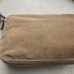 Vintage Fendi Brown Corduroy Mini Mama Baguette - Image 8