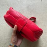 Vintage Y2K Coach Red Mini Leather Square Soho Shoulder Bag - Image 3