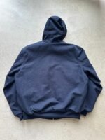 Vintage Yankees Carhartt Style Navy Hooded Jacket - XL - Image 4