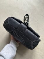 Vintage Y2K Coach Black Square Soho Leather Shoulder Bag - Image 4
