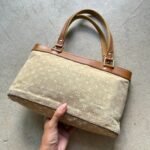 Vintage Louis Vuitton Luncille PM Monogram Mini Lin Shoulder Bag - Image 7